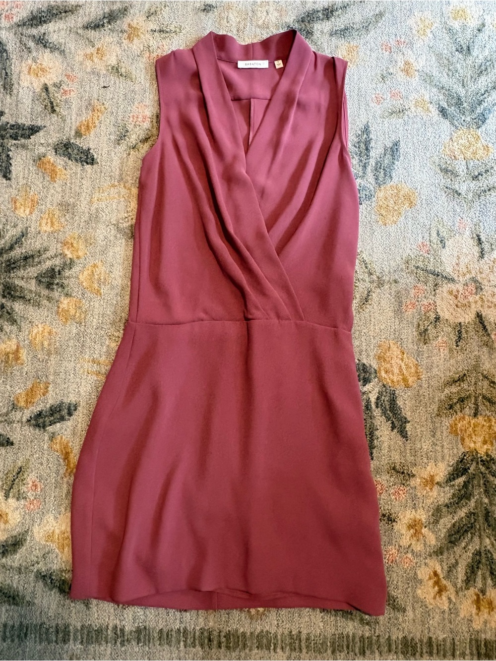 Aritzia Babaton Phoenix Dress Size 2 Mauve Pink